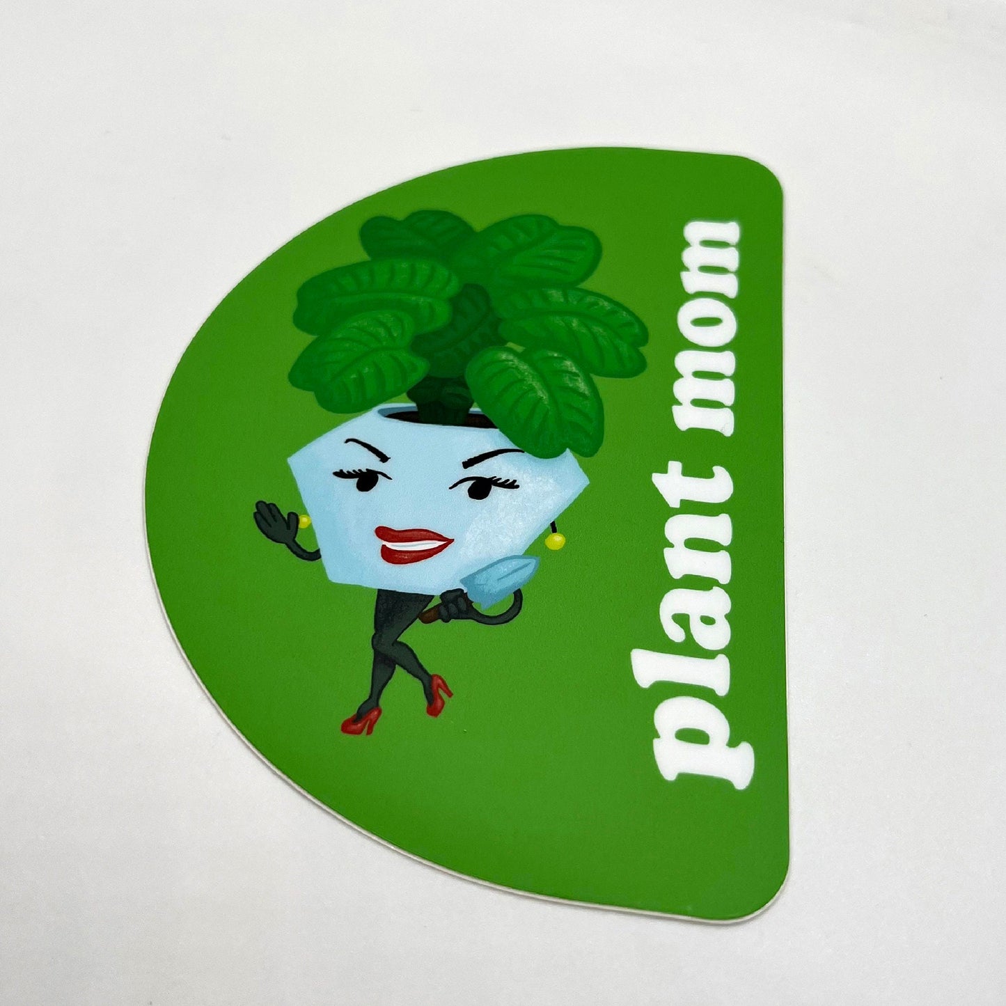 Plant Mom Decal Sticker (4 inch × 6 inch)