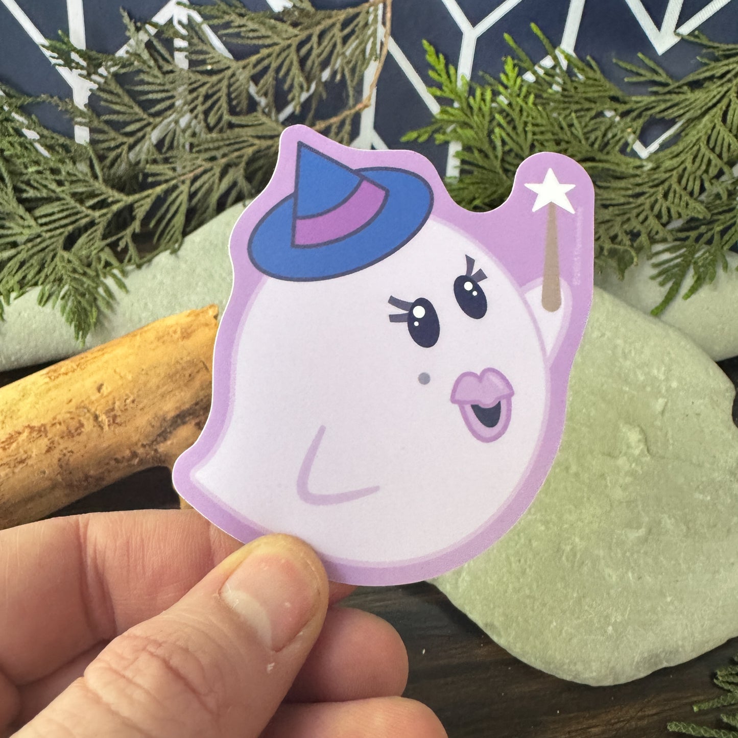 Ghost Sticker - Big Mama Boo