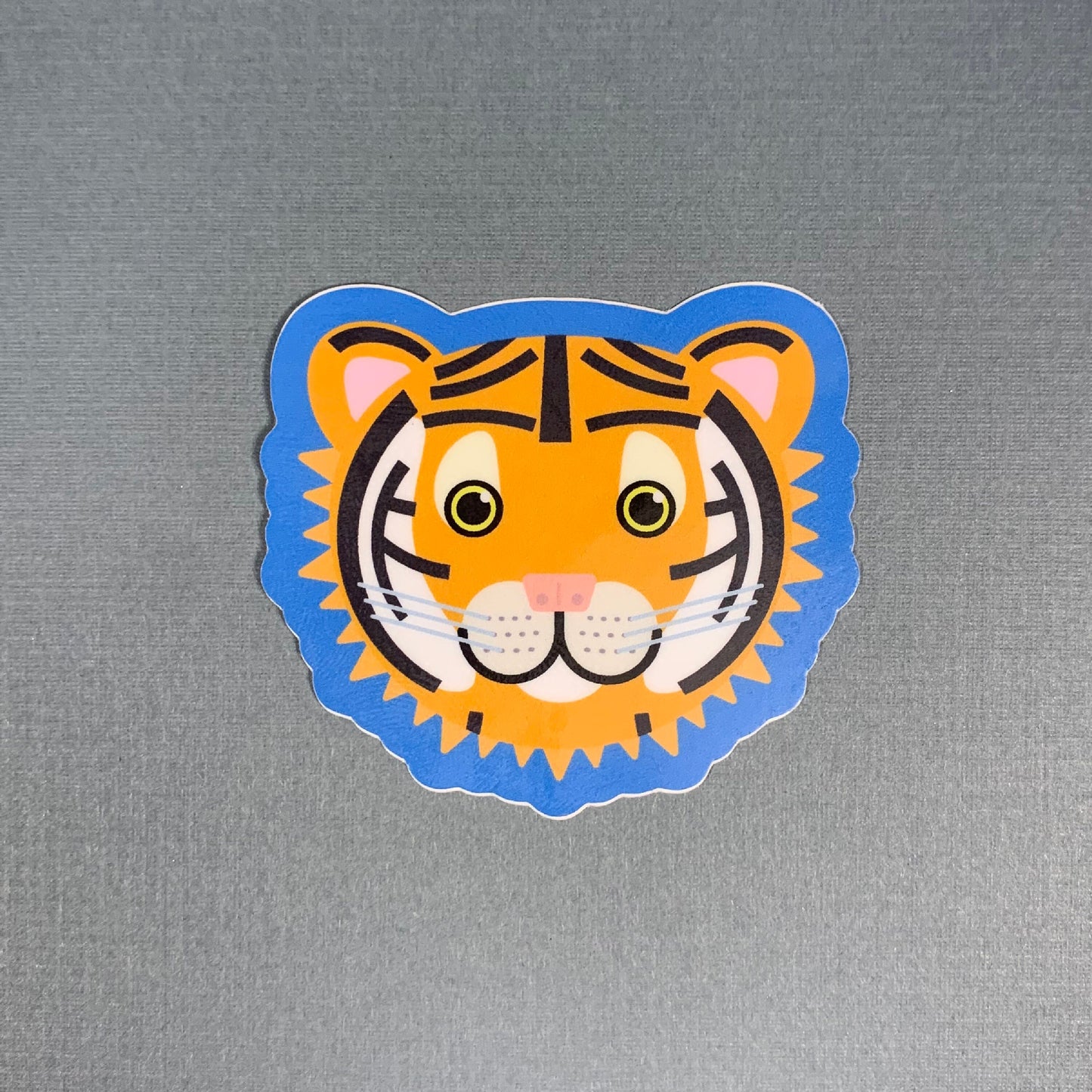 Lil Tiger Sticker (2.11 inch × 1.9 inch) | for hydroflask water bottle, laptop, car window, small gift