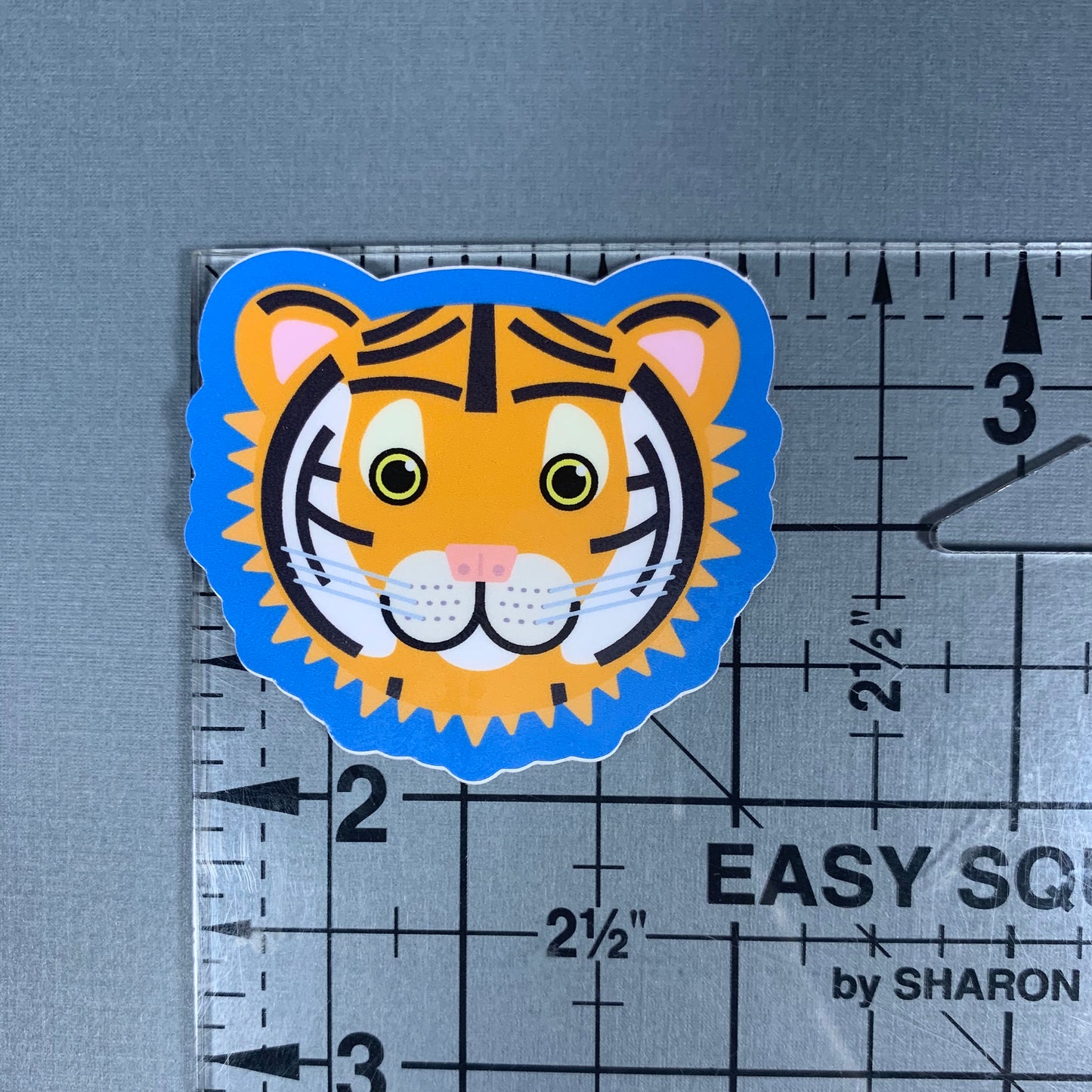 Lil Tiger Sticker (2.11 inch × 1.9 inch) | for hydroflask water bottle, laptop, car window, small gift