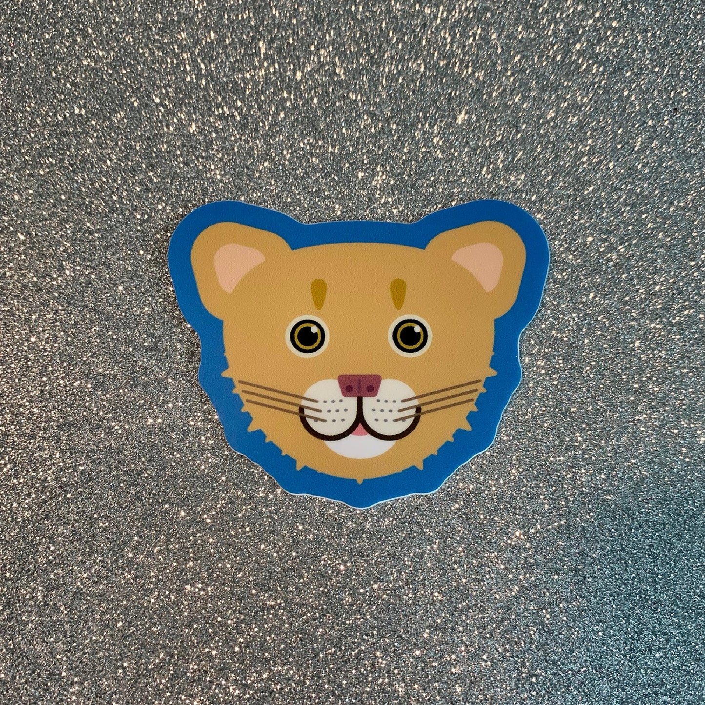 Lil Lioness Sticker (2.3 inch × 1.88 inch) | for hydroflask water bottle, laptop, car window, small gift