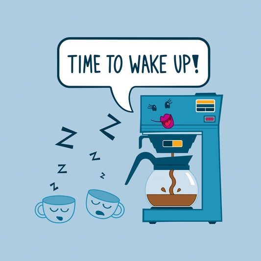 Coffee Art print (8 × 10 inch, no frame). Available in Light Green, Pink, or Light Blue