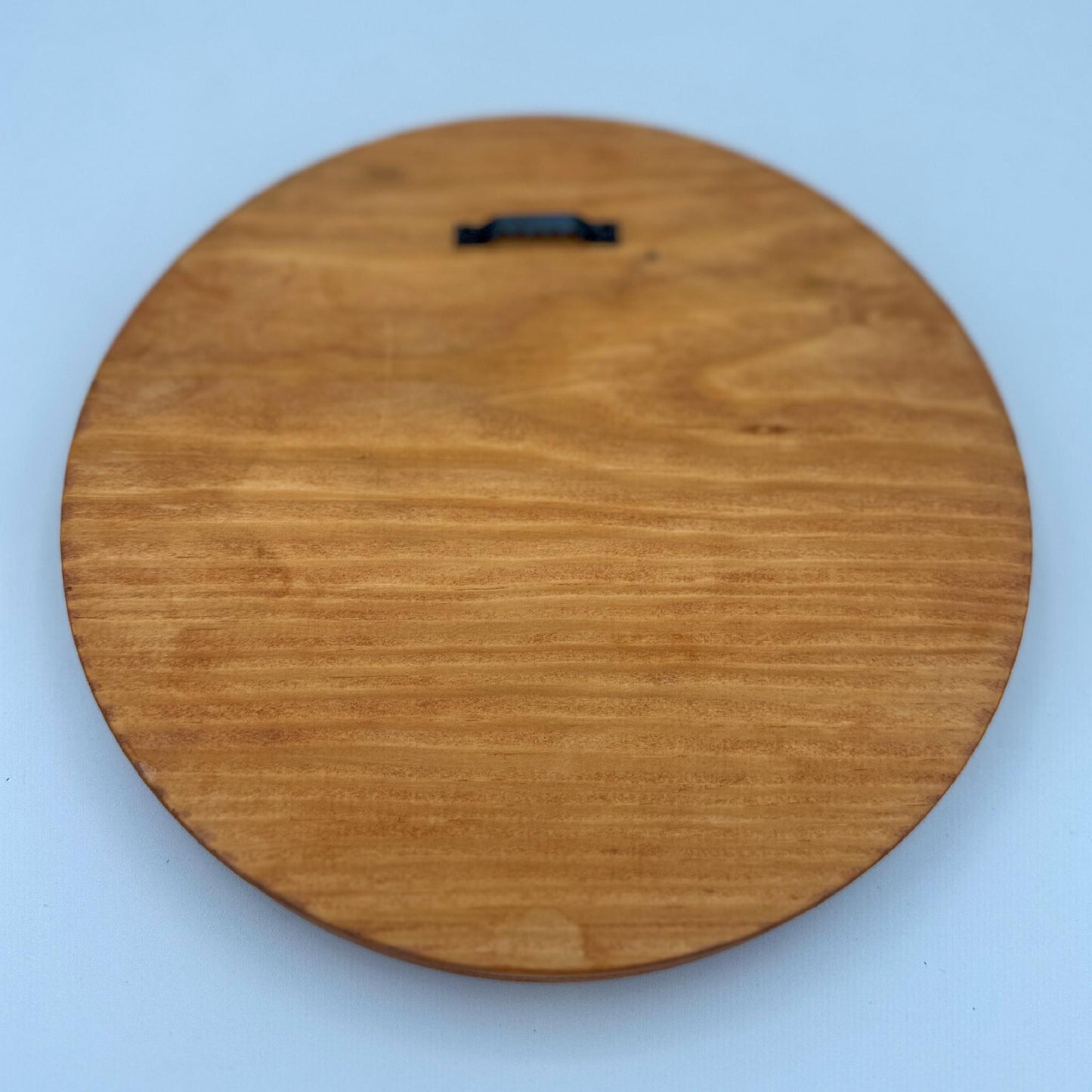 Minimalist Waterfall Wall Art (8 x 8 inch round) | Laser Cut & Hand-Painted Wooden Sign for Cabin, Home, RV, man cave, den