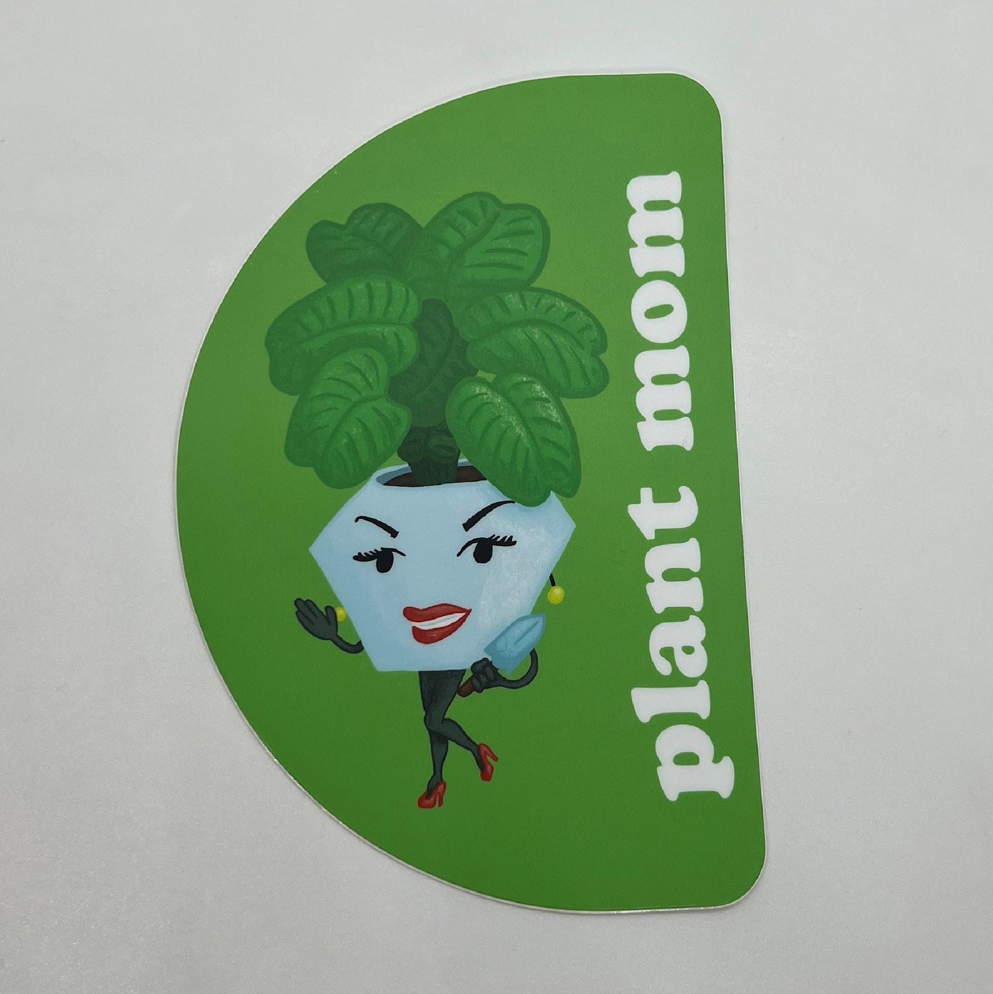 Plant Mom Decal Sticker (4 inch × 6 inch)