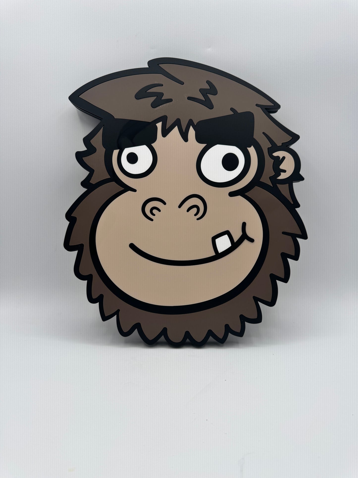 Bigfoot Head Wall Art