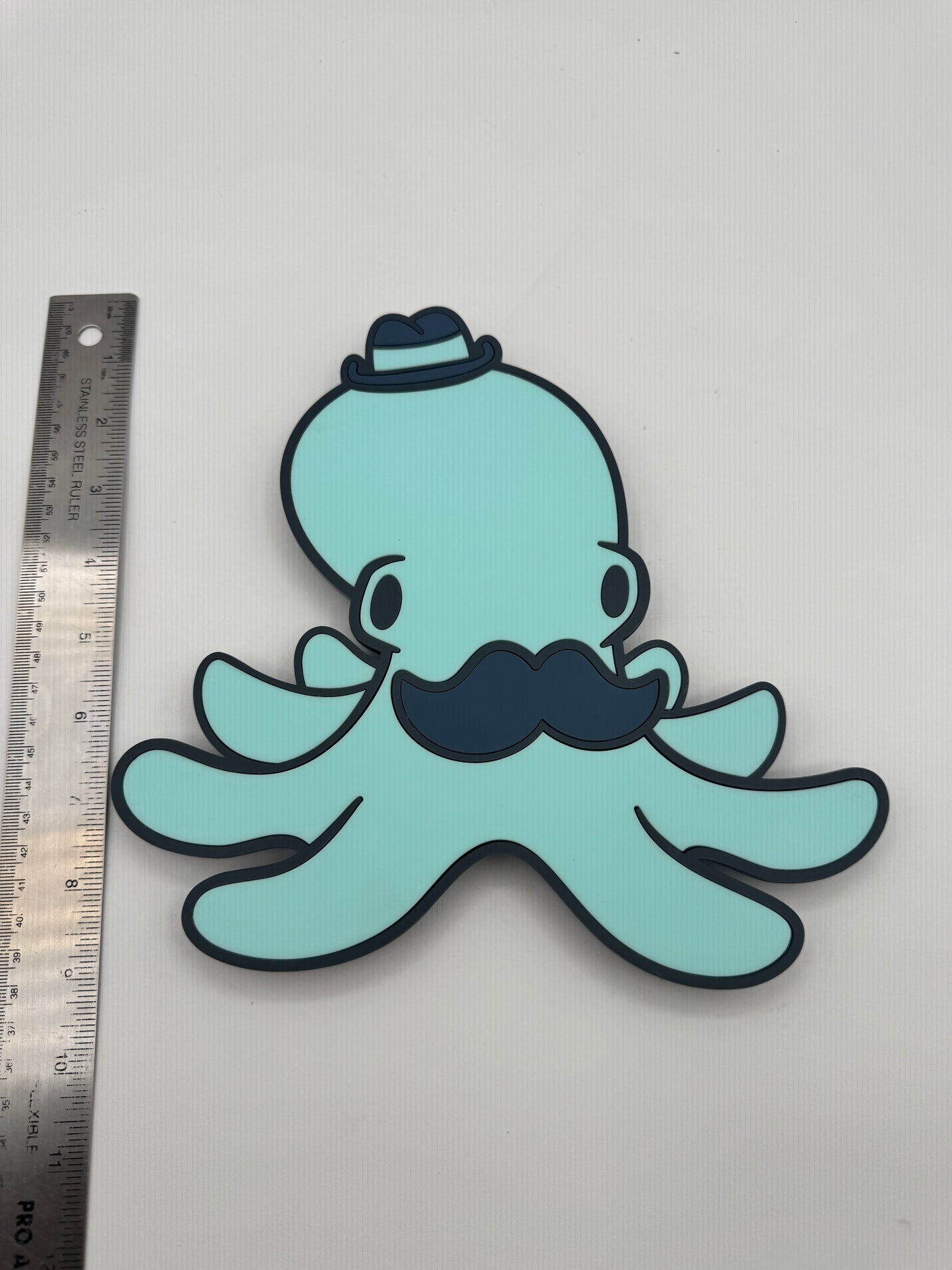 9 inch Mr Octopus Wall Art