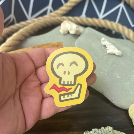 Pirate Skull Sticker - The First Mate