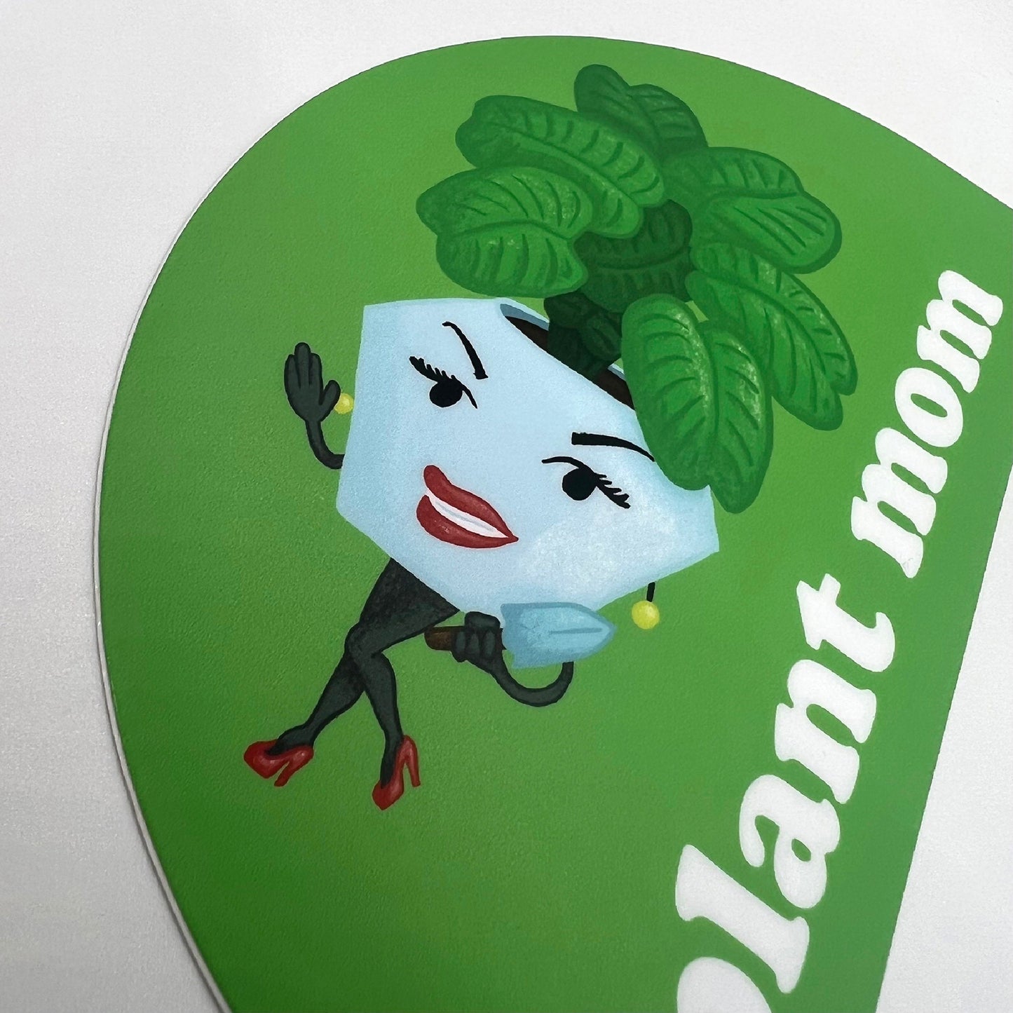 Plant Mom Decal Sticker (4 inch × 6 inch)