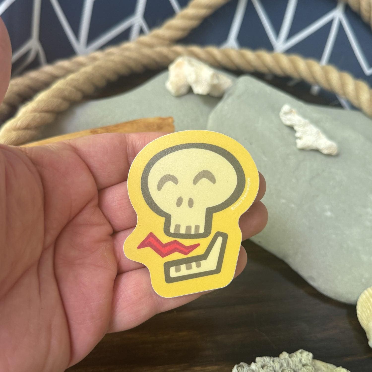 Pirate Skull Sticker - The First Mate